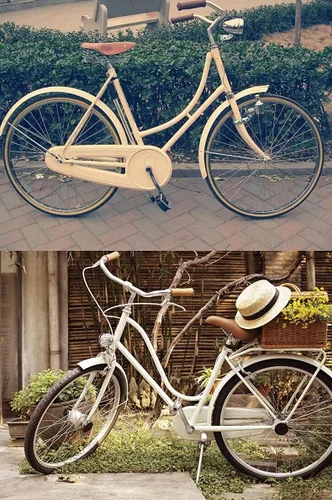 Vista 5 de Faro delantero retro para bicicleta de noche, luces de bicicleta vintage delanteras y traseras, piezas de bicicleta Lowrider, linterna, luces LED