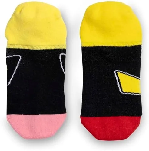 Vista 5 de Pokémon Center calcetines eléctricos invisibles de amistad (3 pares) (talla única), Multicolorido