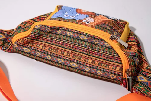 Vista 5 de Riñonera para hombres y mujeres, con estampado de animales, a la moda, ligera, de viaje, con correa ajustable
