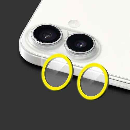 Vista 41 de Compatible con iPhone 11 Pro/11Pro Max/12 Pro Luminous Camera Lens Protector Ultra Thin Película de vidrio templado Protector de pantalla de cámara