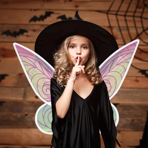 Vista 5 de SunnyLisa Halloween Costume Fairy Wings Angel Wings for Women and Girls