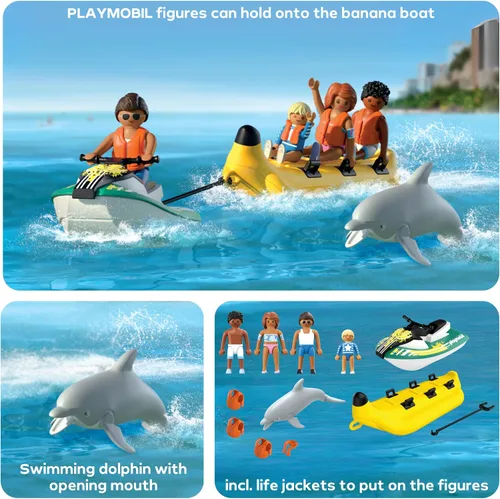 Vista 4 de Playmobil Viaje en Barco Banana