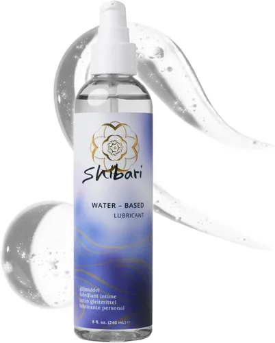 Vista 8 de Lubricante a base de agua SHIBARI, lubricante personal premium para parejas y mujeres, 4 fl oz