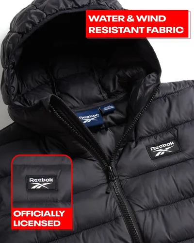 Vista 5 de Reebok Chaqueta para niño Abrigo acolchado ligero Abrigo básico para niños (7-16)