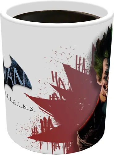 Vista 2 de Morphing Mugs Batman Arkham Origins (The Joker) - Taza de cerámica, color negro