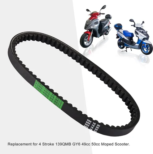 Vista 5 de GOOFIT 669 18 30 Correa de transmisión premium para ciclomotor GY6 de 4 tiempos 49cc 50cc scooter 139QMB