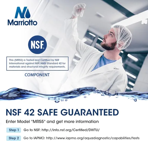 Vista 2 de MARRIOTTO Repuesto para filtro de agua Bosch Ultra Clarity Pro, compatible con BORPLFTR50, 12033030, 11032531, 11025825, 12028325, BORPLFTR55