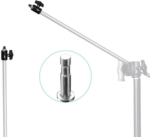 Vista 2 de Adaptador rápido de 3 piezas de conversión con tornillo de 3/8 pulgadas, soporte de montaje DSLR, adaptador de soporte de montaje multifuncional