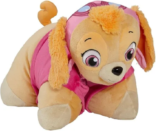 Vista 6 de Pillow Pets Nickelodeon Paw Patrol, Marshall Dálmata, Animal de Peluche Relleno de 16 Pulgadas Almohada de felpa suave, se desabrocha en una