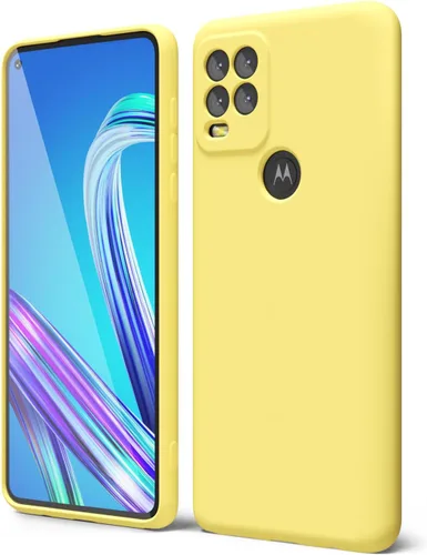 Vista 81 de oakxco para Motorola Moto G Stylus 5g 2021 Funda de teléfono de silicona líquida, delgada y suave, de goma de caucho, TPU, cubierta simple y lisa