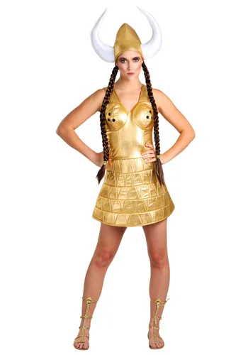 Vista 2 de Disfraz Vikinga Maude Talla Plus para Mujer The Big Lebowski Multicolor