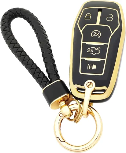 Vista 57 de Funda para Llavero de Coche Llavero Funda de Llave de TPU Suave Carcasa de Protección Portallaves Accesorios