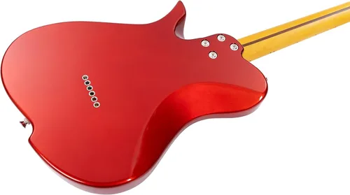 Vista 5 de Vola Guitarra eléctrica Vasti MC Candy Apple Red Gloss Hecho a mano en Japón MIJ Gotoh Bridge Gotoh Bloqueo Tuner 6 Cuerdas Moderno C Cuello Para