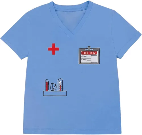 Vista 2 de LENSOUS Body de disfraz de médico para bebé niño