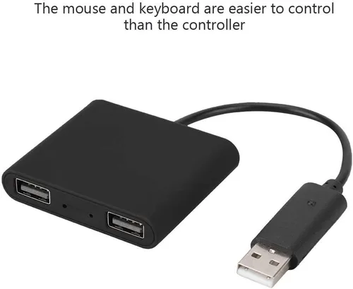 Vista 7 de Tangxi Adaptador para teclado y ratones USB paraUno