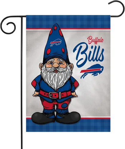 Vista 14 de Rico Industries NFL Gnomo - Bandera de jardín de doble cara de 13 x 18 pulgadas