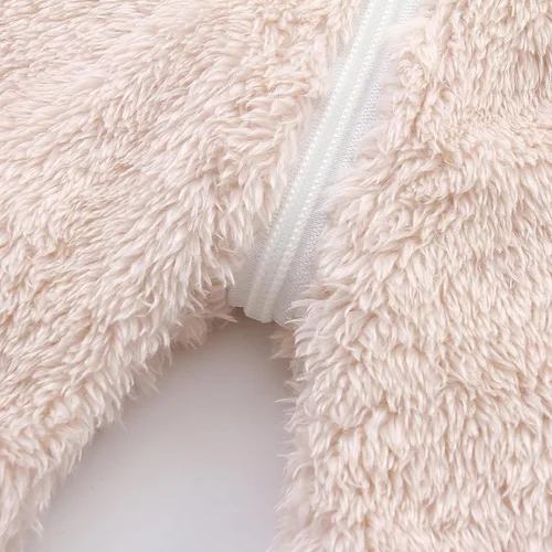 Vista 7 de Hikido Trajes de invierno de forro polar para bebé, lindo disfraz cómodo de dibujos animados para bebés de 0 a 18 meses
