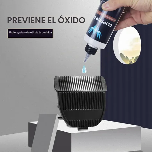 Vista 2 de Aceite de cortadora premium, aceite lubricante para afeitadora