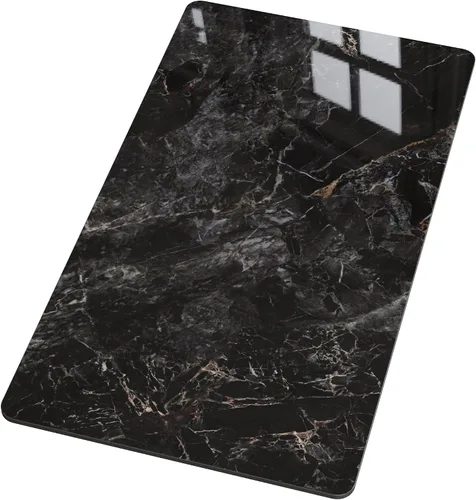 Vista 12 de Square Table Top, 19.6” White Sintered Stone Tabletop, DIY Replacement & Cover Marble Desktop, Scratch & Wear Resistant, Suitable for Indoor &
