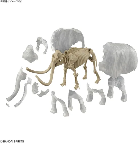 Vista 13 de Bandai Hobby - Explorando la naturaleza del laboratorio - Kit de modelo de mamut