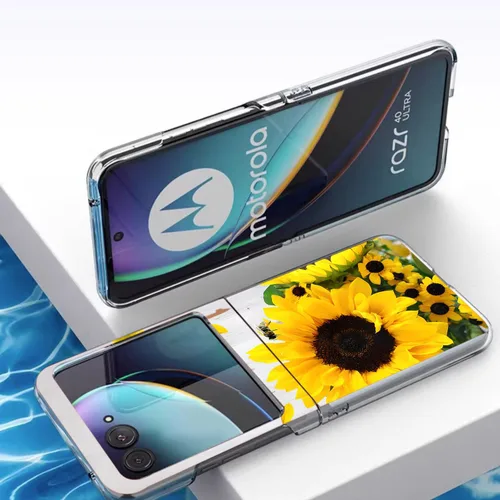 Vista 3 de Razr Plus 2023 - Funda protectora rígida a prueba de golpes para Motorola Razr+ 2023/Razr Plus 2023