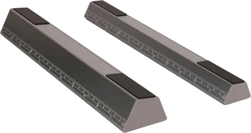 Vista 2 de Soporte elevador de aluminio para laptop, paquete de 2 soportes Gris