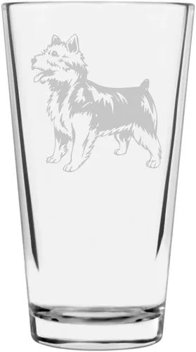 Vista 80 de Podenco Canario - Vaso de pinta de 16 onzas con temática de perro personalizado