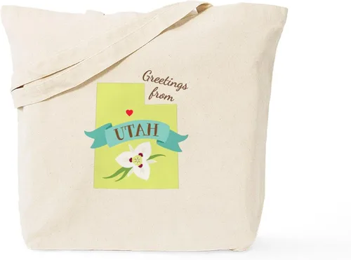 Vista 15 de CafePress Park City Utah Bolsa de esquí reutilizable de lona beige natural