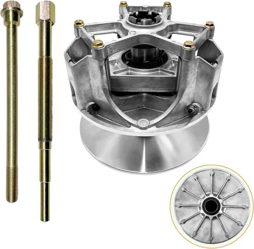 Vista 8 de Embrague de transmisión principal con resorte y contrapesos Compatible con 2014-2019 Polaris Ranger 570 2012-2019 Polaris RZR 570 NON-EBS