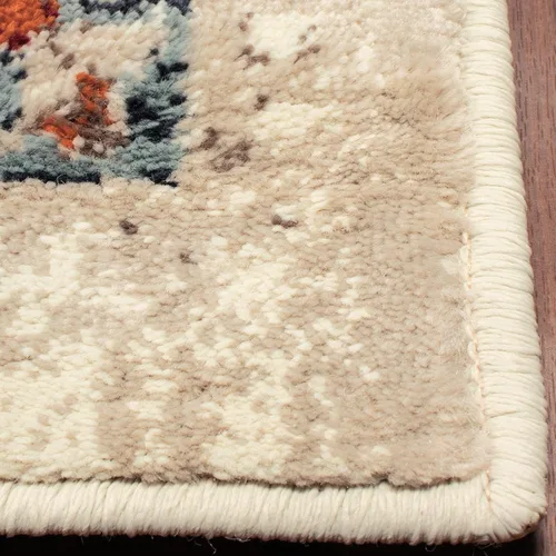 Vista 4 de Superior Alfombra de área interior con respaldo de yute, decoración moderna de piso para el hogar, pasillo, sala de estar, cubierta de suelo