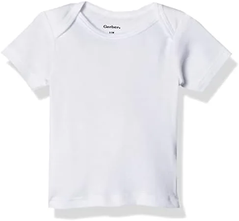 Vista 3 de Gerber Paquete de 3 camisetas sin cordones de manga corta para bebé niña
