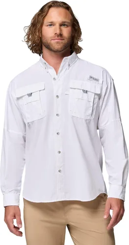 Vista 84 de Columbia Camisa de pesca PFG Bahama II de manga larga para hombre