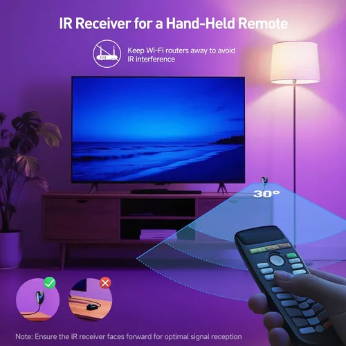 Vista 3 de Cable Matters - Cable extensor remoto infrarrojo, kit de repetidor IR