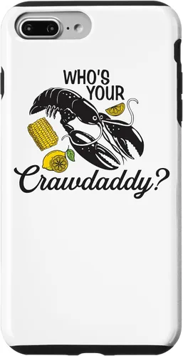 Vista 9 de iPhone 14 Who's Your Crawdaddy, Lobster Crawfish, CrawDad, Seafood Case