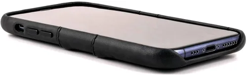 Vista 7 de Dockem Funda tipo cartera para iPhone 11: Placa de metal integrada para montaje magnético y 2 ranuras para tarjetas de crédito (padres)