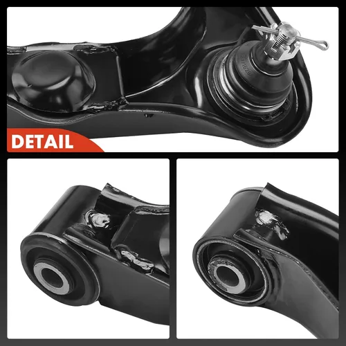 Vista 8 de A-Premium 2 brazos de control superiores delanteros, con rótula y buje, compatibles con Nissan Frontier 1998-2004