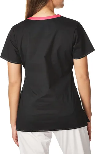 Vista 2 de WonderWink Wonderflex Patience - Camiseta médica para mujer