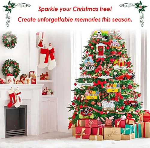 Vista 4 de Adorno Navideño Personalizado de Game Boy 2025 – Decoración Festiva Retro para Jugadores, Adorno de Video Juego Personalizado con Nombre para Niños