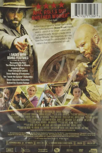 Vista 2 de Hell on Wheels The Complete Series DVD
