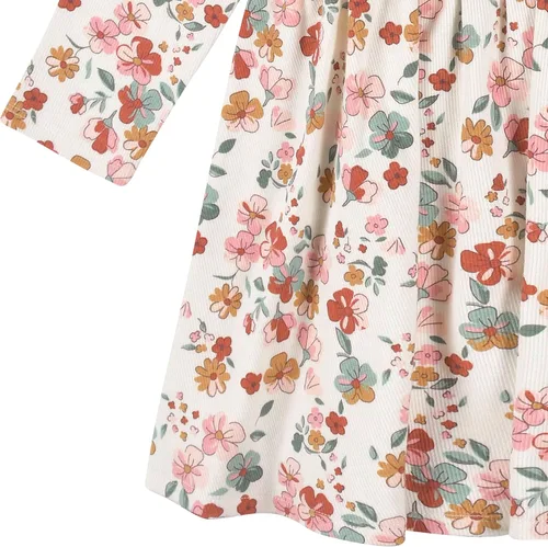 Vista 4 de Gerber Paquete de 2 vestidos de manga larga para bebé niña