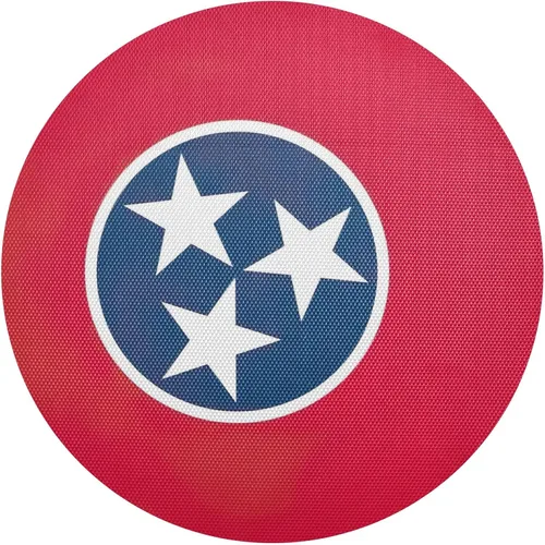 Vista 8 de Aruba Flag Round Table Placemats 15 Inch, Seasonal Table Mats Modern Place Mats for Dining, Kitchen, Parties, Camping