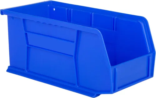 Vista 22 de Hudson Exchange Contenedor de Almacenamiento de Plástico Apilable y Contenedor Colgante de 11" x 5-1/2" x 5" (Negro, 1 Paquete)