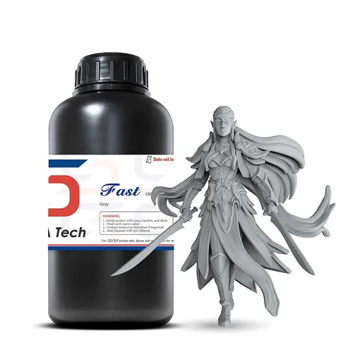 Vista 17 de Siraya Tech Resina de impresora 3D rápida similar a ABS de 405 nm, curado UV, no frágil, alta precisión, líquido de impresión 3D, resina de Cremoso