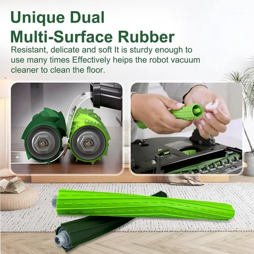 Vista 10 de Juego de 4 accesorios de rodillo de cepillo s9 para iRobot Roomba s9