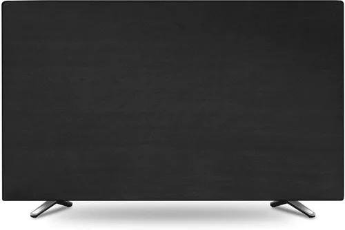 Vista 6 de Funda universal para TV interior, tela de licra suave, protector universal de pantalla plana de 43 pulgadas a prueba de polvo (43 pulgadas, negro)