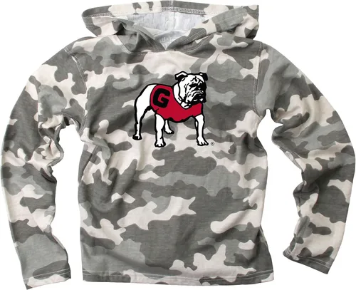 Vista 35 de Wes and Willy Camiseta de manga larga con capucha de camuflaje para niños