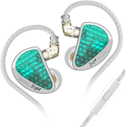 Vista 20 de CCA KZ AS16 PRO - Auriculares con monitor de oído, 16BA, controladores de armadura equilibrada, HiFi IEM, auriculares de alta claridad