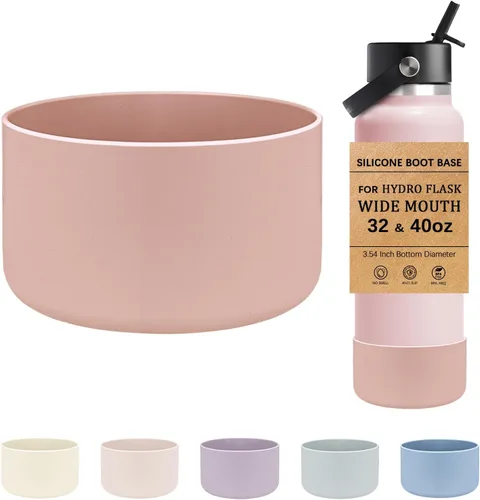 Vista 27 de HEYSKAY - Base de silicona para botella de agua Hydro Flask de boca ancha de 32 a 40 onzas