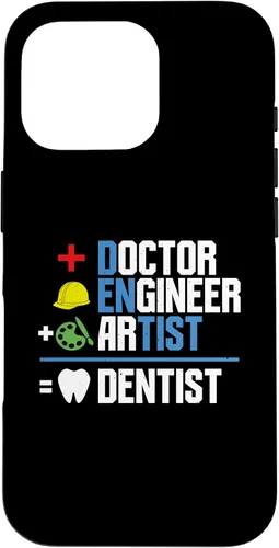 Vista 20 de iPhone 16 Doctor Engineer Artist Dentist Dentistry Dental Assistant Case
