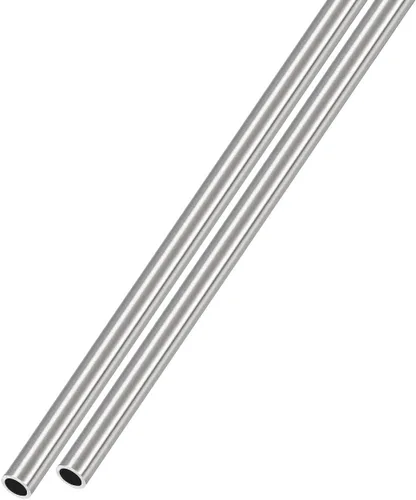 Vista 10 de METALLIXITY Tubo de acero inoxidable 304 (0.126 in de diámetro exterior x 0.008 in de pared T x 11.811 in de largo), 2 piezas, tubo recto